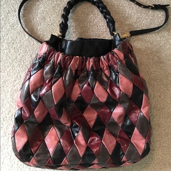 Miu Miu Harlequin Hobo Bag - Picture 2 of 13